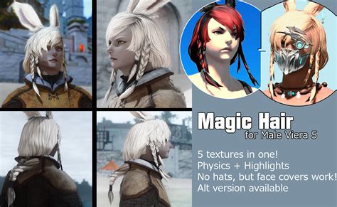 Hair Defined was made and developed in partnership with my wife Sofie, aka Dricent. . Ffxiv hair mashup guide